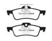 Sada brzdových destiček, kotoučová brzda EBC Brakes DP42181R