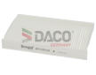 Filtr, vzduch v interiéru DACO Germany DFC3000