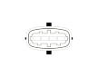 NOx-sensor, NOx-katalyzator Vitesco Technologies AAA2070810077