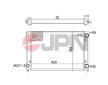 Chladič motora JPN 60C9055-JPN