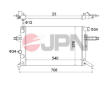 Chladič, chlazení motoru JPN 60C9032-JPN