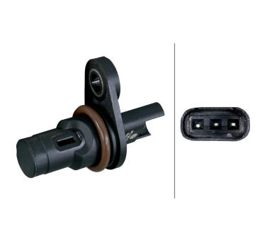 Snímač, poloha vačkového hřídele HELLA 6PU 009 121-011