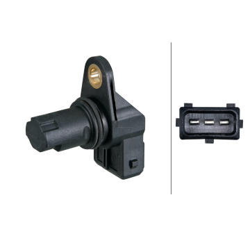 Snímač, poloha vačkového hřídele HELLA 6PU 009 121-391