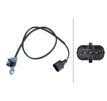 Snímač, poloha vačkového hřídele HELLA 6PU 009 121-821