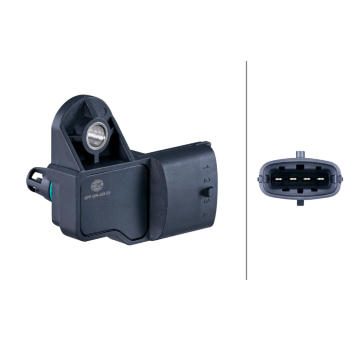 Senzor tlaku sacího potrubí HELLA 6PP 009 400-291