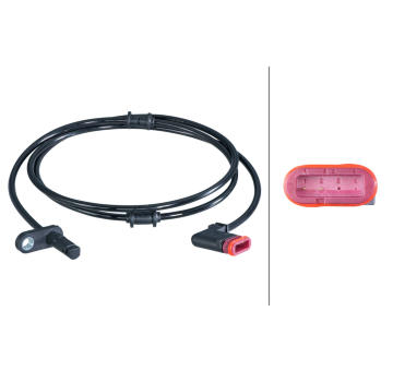 Snímač, počet otáček kol HELLA 6PU 010 039-731