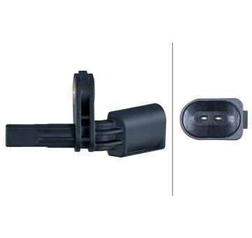 Snímač, počet otáček kol HELLA 6PU 012 039-021