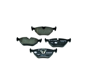 Sada brzdových destiček, kotoučová brzda HELLA 8DB 355 009-051