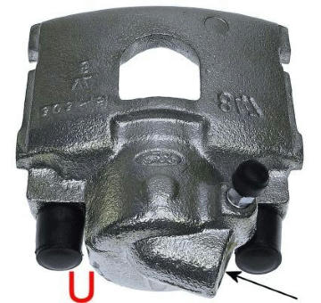 Brzdový třmen HELLA 8AC 355 386-981