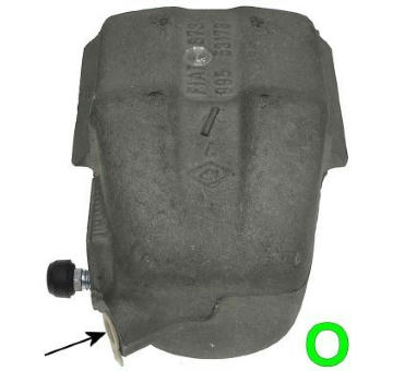 Brzdový třmen HELLA 8AC 355 387-511