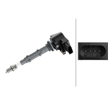 Zapalovací cívka HELLA 5DA 358 000-671