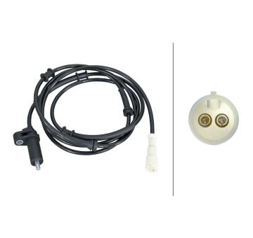 Snímač, počet otáček kol HELLA 6PU 358 219-761