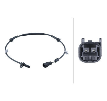 Snímač, počet otáček kol HELLA 6PU 358 252-001