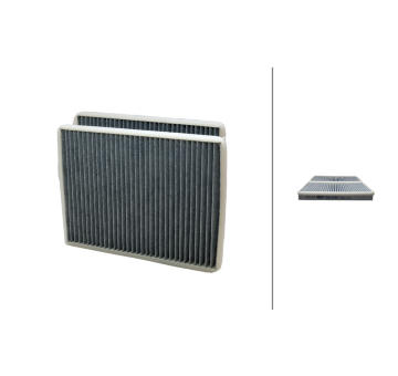 Filtr, vzduch v interiéru HELLA 8ZC 366 122-961