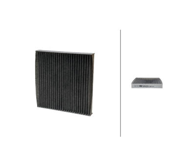 Filtr, vzduch v interiéru HELLA 8ZC 366 123-341
