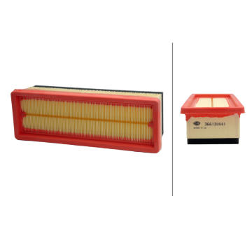 Vzduchový filtr HELLA 8ZA 366 130-041