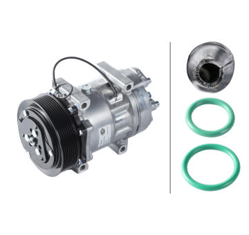 Kompresor klimatizácie HELLA 8FK 366 200-041