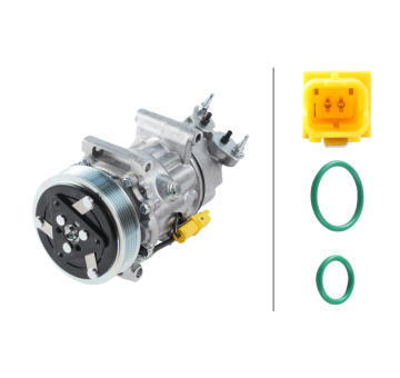 Kompresor, klimatizace HELLA 8FK 366 200-691