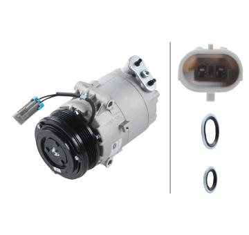 Kompresor klimatizácie HELLA 8FK 366 200-721