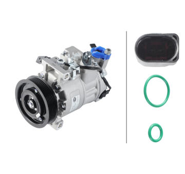 Kompresor, klimatizace HELLA 8FK 366 201-831