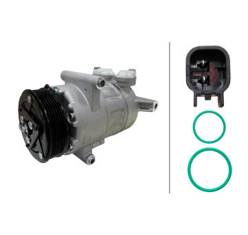 Kompresor klimatizácie HELLA 8FK 366 202-121