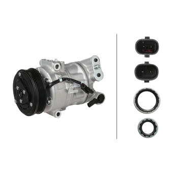 Kompresor klimatizácie HELLA 8FK 366 203-031
