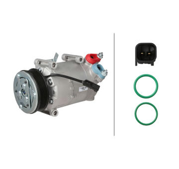 Kompresor klimatizácie HELLA 8FK 366 203-201