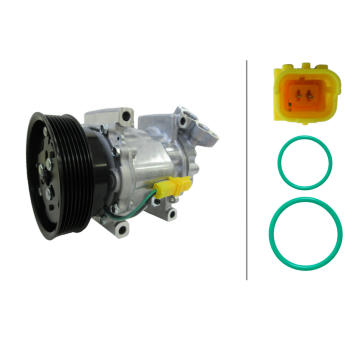 Kompresor, klimatizace HELLA 8FK 366 204-221