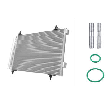 Kondenzátor, klimatizace HELLA 8FC 366 221-001