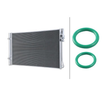 Kondenzátor, klimatizace HELLA 8FC 366 221-171