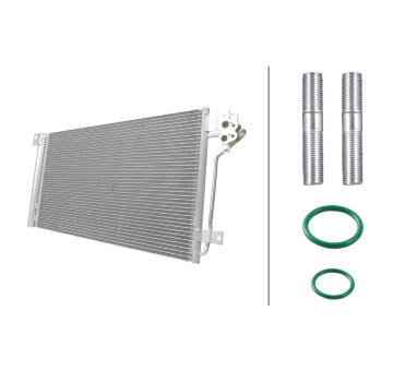 Kondenzátor klimatizácie HELLA 8FC 366 221-231