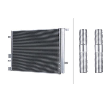 Kondenzátor, klimatizace HELLA 8FC 366 221-261