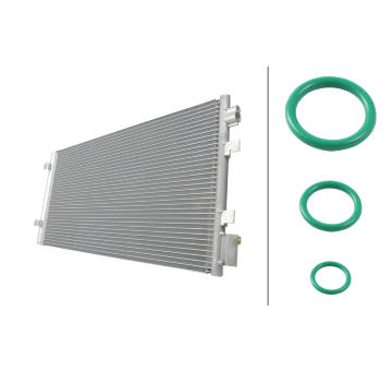 Kondenzátor, klimatizace HELLA 8FC 366 221-731