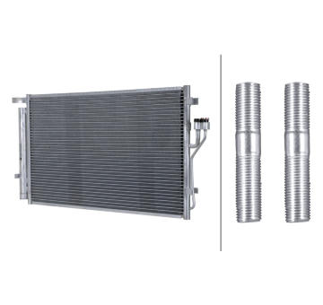 Kondenzátor, klimatizace HELLA 8FC 366 221-801