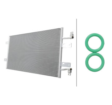 Kondenzátor klimatizácie HELLA 8FC 366 222-841