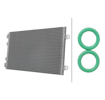 Kondenzátor klimatizácie HELLA 8FC 366 222-871