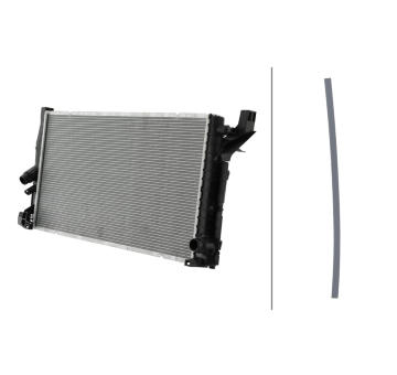 Chladič motora HELLA 8MK 366 301-931