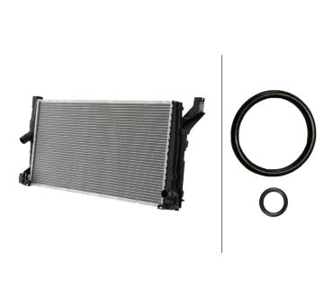 Chladič, chlazení motoru HELLA 8MK 366 301-951