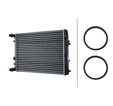 Chladič, chlazení motoru HELLA 8MK 366 302-681