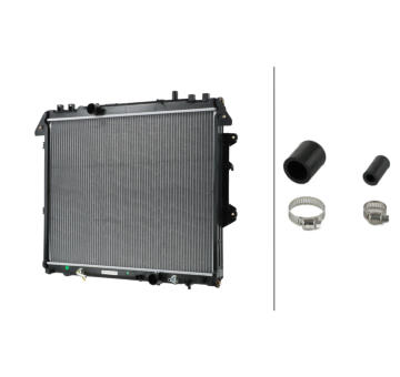 Chladič, chlazení motoru HELLA 8MK 366 302-991