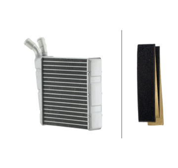 Chladič, chlazení motoru HELLA 8MK 366 304-301