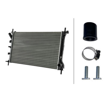 Chladič, chlazení motoru HELLA 8MK 366 304-811
