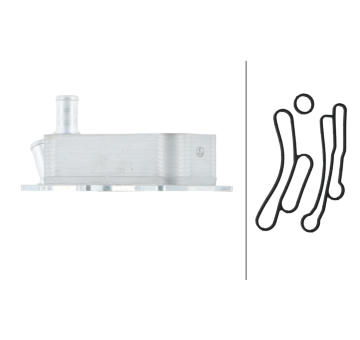 Chladič motorového oleja HELLA 8MO 366 360-211