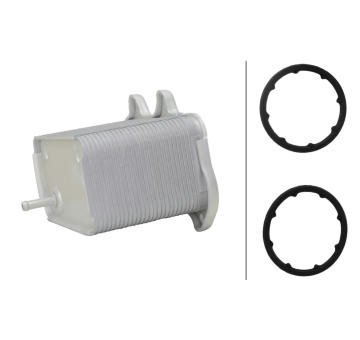 Chladič motorového oleja HELLA 8MO 366 360-601