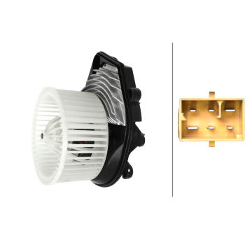 Vnútorný ventilátor HELLA 8EW 366 400-081