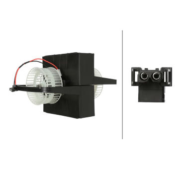 vnitřní ventilátor HELLA 8EW 366 400-131