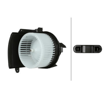 Vnútorný ventilátor HELLA 8EW 366 400-291