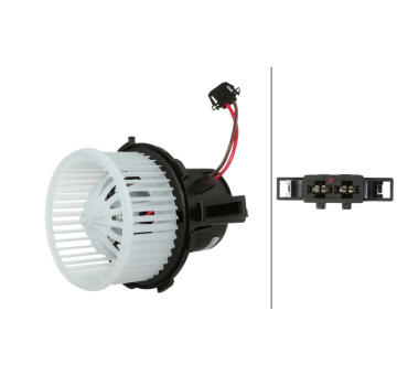 Vnútorný ventilátor HELLA 8EW 366 400-311