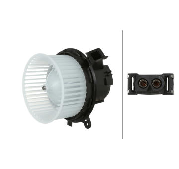 Vnútorný ventilátor HELLA 8EW 366 400-341