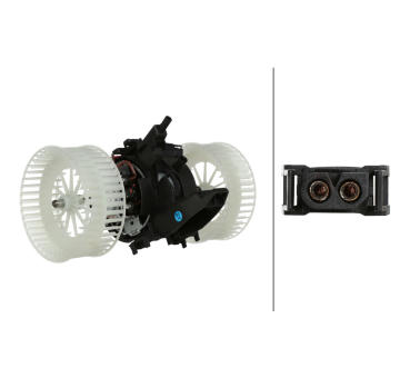 Vnútorný ventilátor HELLA 8EW 366 400-381